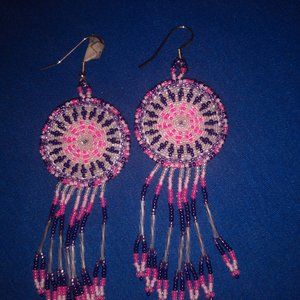 Native American Beaded Earrings
